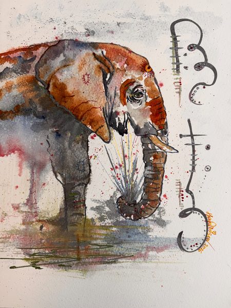 What the Giants Remember painting thumbnail