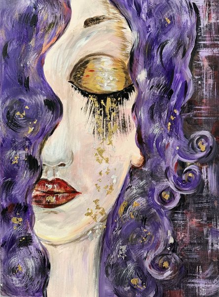 Gilded Tears painting thumbnail