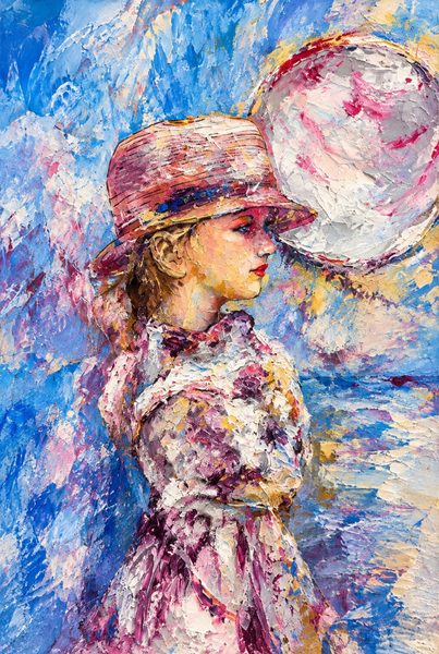 The Moon Collector painting thumbnail