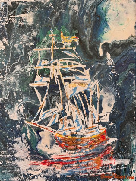 Through The Storm painting thumbnail